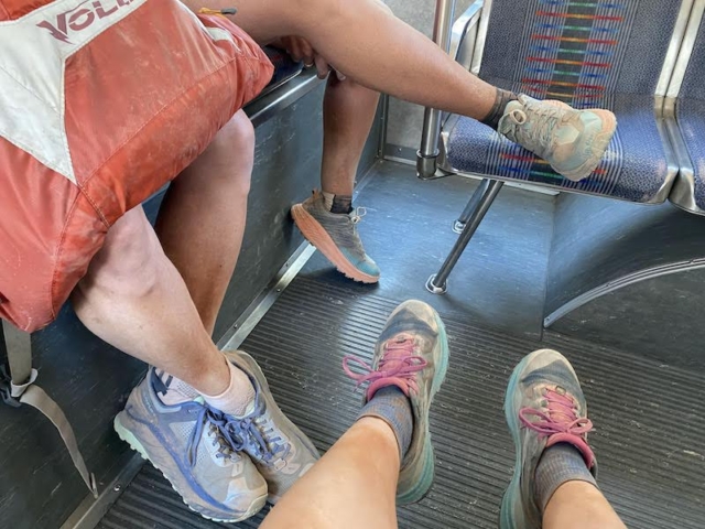 Erik Weihenmayer-and team in Elite Feet Orthotics after hiking all over the Grand Canyon